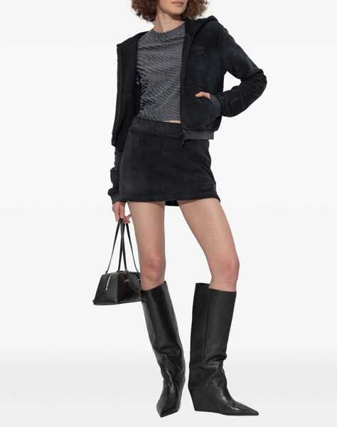 Fuste casual Alexander Wang Terry Skirt-Pants BLACK Femei (BM 18672355) 2