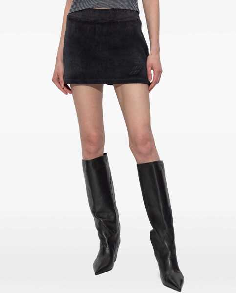 Fuste casual Alexander Wang Terry Skirt-Pants BLACK Femei (BM 18672355) 3