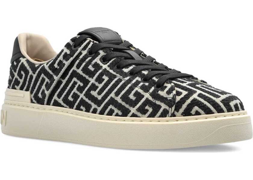 Sneakers Balmain B-Court Sneaker BLACK Femei (BM 18672409) 2