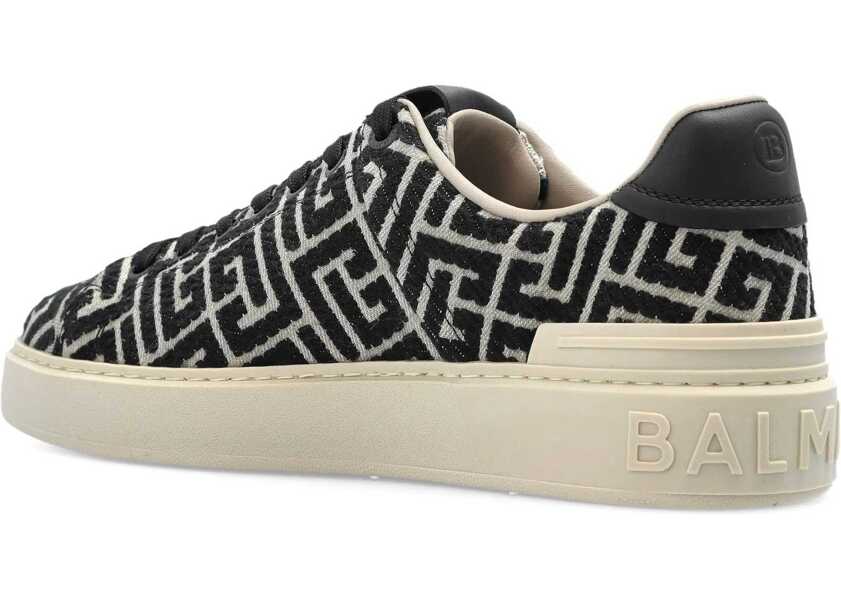 Sneakers Balmain B-Court Sneaker BLACK Femei (BM 18672409) 3