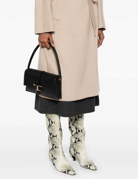 Genti de umar TODS Flap Bag T Timeless BLACK Femei (BM 18672430) 2