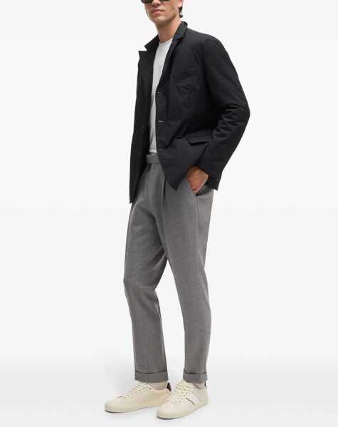 Sneakers Hugo Boss Leather Sneaker WHITE Barbati (BM 18672436) 5