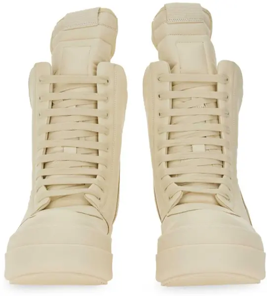 Sneakers Rick Owens Concordians Leather Sneaker BEIGE Barbati (BM 18672469) 4