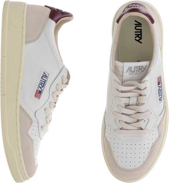 Sneakers AUTRY Medalist Low Sneaker WHITE Femei (BM 18672490) 4