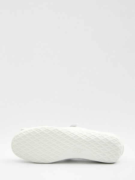 Balerini Roger Vivier Viv Low Mary Janes Ballerina WHITE Femei (BM 18672622) 4