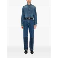 Camasi Versace 'Medusa' Patch Shirt Barbati