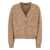 Versace Versace 'Medusa '95' Button Cardigan Beige