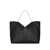 Saint Laurent Large Y Tote Bag In Leather Black