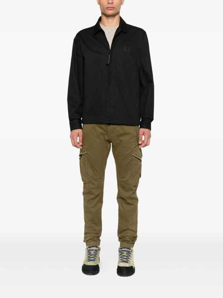 Camasi C.P. Company C.P. Company Overshirt In Gabardine Clothing Black Barbati (BM 18673482) 2