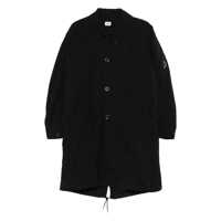 Geci C.P. Company Outerwear Long Jacket In Twill Clothing Barbati