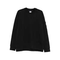 Pulovere C.P. Company Sweatshirts Crew Neck In Brushed Emerized Diagonal Fleece Clothing Barbati