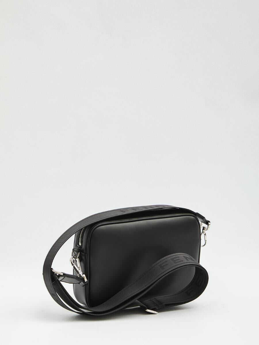 Genti de umar Fendi Camera Case Squared Ff Bag Black Barbati (BM 18673743) 2