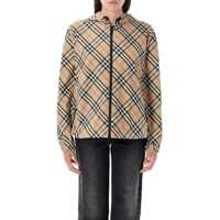 Geci Burberry Check Hooded Jacket Femei