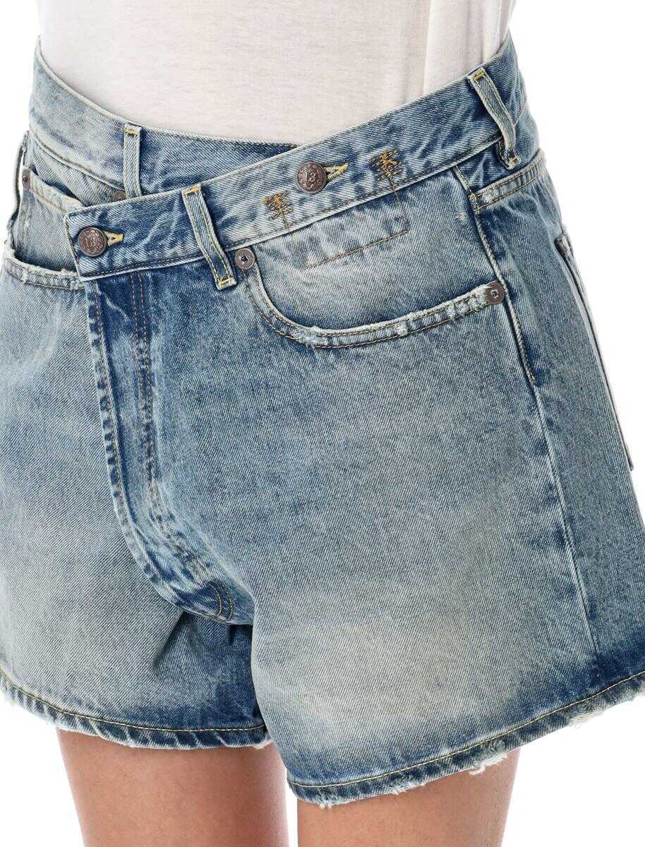 Pantaloni casual R13 R13 Crossover Denim Short BAIN BLUE Femei (BM 18674154) 3