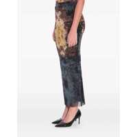 Fuste Jean Paul Gaultier Dama - Fuste Jean Paul Gaultier Jean Paul Gaultier The Long Mdaillon Skirt BLACK BLUE GREEN Femei (BM 18674172) - B-mall.ro