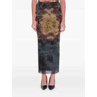 Fuste Jean Paul Gaultier The Long Médaillon Skirt Femei