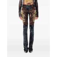 Pantaloni casual Jean Paul Gaultier Médaillon Pants Femei