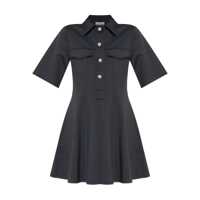 Rochii Ganni Flared Mini Dress Femei