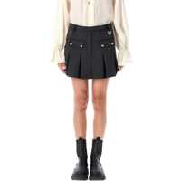 Fuste Ganni Pleated Mini Skirt Femei