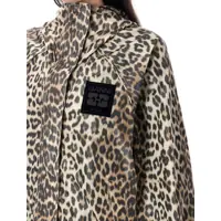 Imbracaminte Dama pagina 549 - Geci Ganni Ganni Leopard Print Nylon Jacket ALMOND MILK LEO Femei (BM 18674217) - B-mall.ro