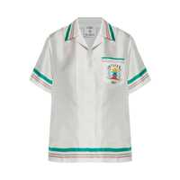 Camasi Casablanca Casa Way Short Sleeves Silk Shirt Femei