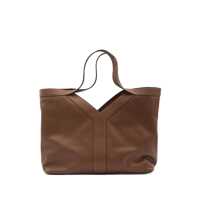 Genti Large Y Tote Bag In Leather Barbati