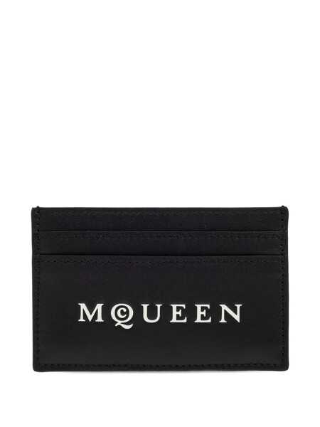 Portofele Alexander McQueen Alexander McQueen Wallets Black Barbati (BM 18675099) 1