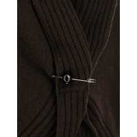 Pulovere Alberta Ferretti Dama - Pulovere Alberta Ferretti Alberta Ferretti Brooch Cardigan BROWN Femei (BM 18675312) - B-mall.ro