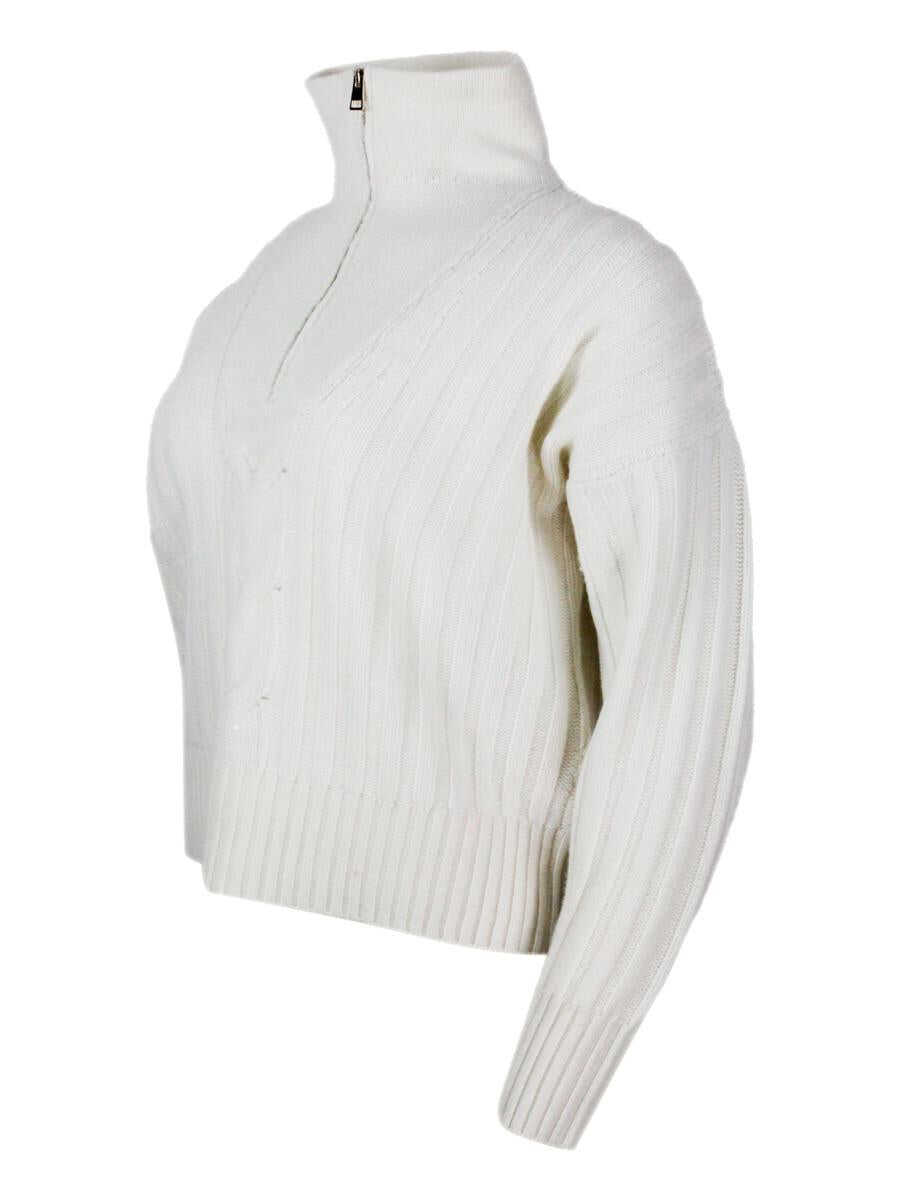 Pulovere Lorena Antoniazzi Lorena Antoniazzi Sweaters WHITE Femei (BM 18675324) 2