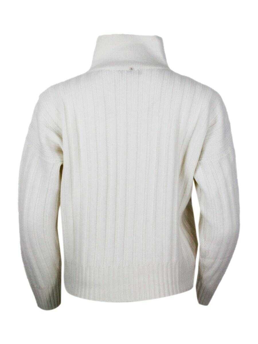 Pulovere Lorena Antoniazzi Lorena Antoniazzi Sweaters WHITE Femei (BM 18675324) 3