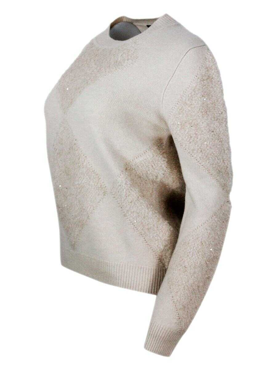 Pulovere Lorena Antoniazzi Lorena Antoniazzi Sweaters Beige Femei (BM 18675327) 2
