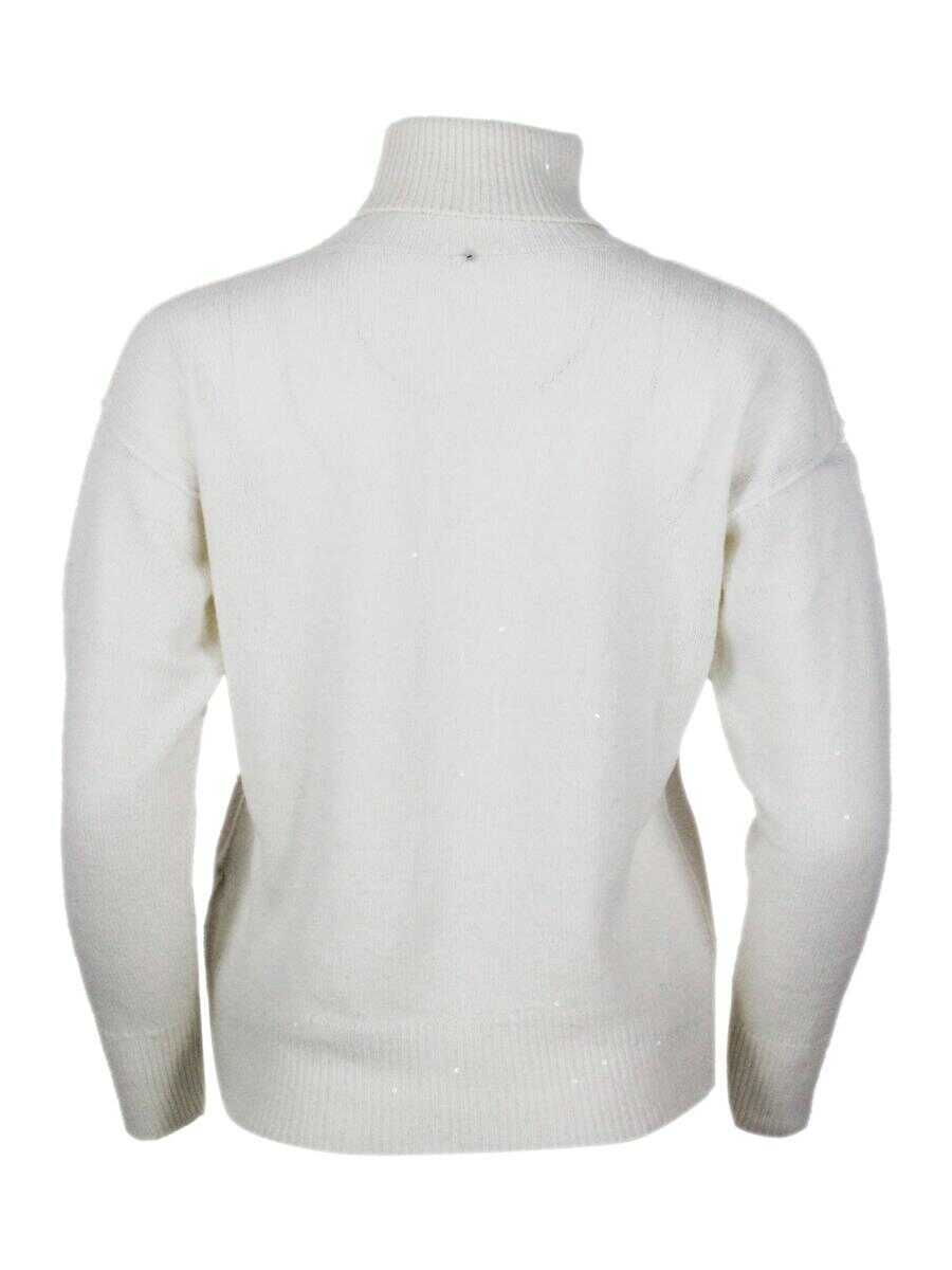 Pulovere Lorena Antoniazzi Lorena Antoniazzi Sweaters WHITE Femei (BM 18675336) 3