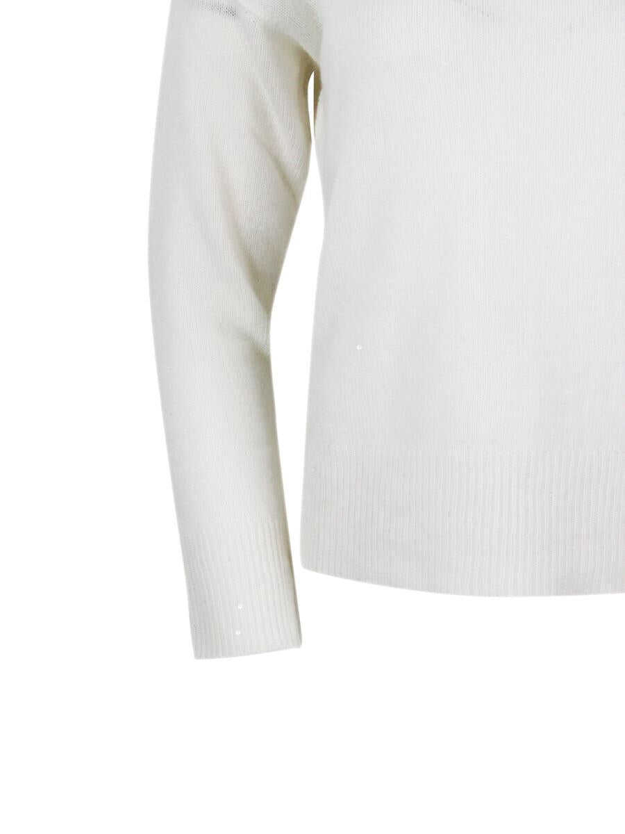 Pulovere Lorena Antoniazzi Lorena Antoniazzi Sweaters WHITE Femei (BM 18675336) 4