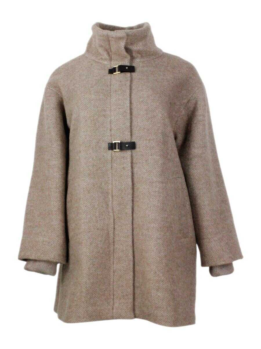 Paltoane Lorena Antoniazzi Lorena Antoniazzi Coats Beige Femei (BM 18675339) 1