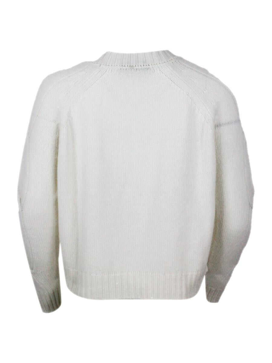 Pulovere Lorena Antoniazzi Lorena Antoniazzi Sweaters WHITE Femei (BM 18675348) 3