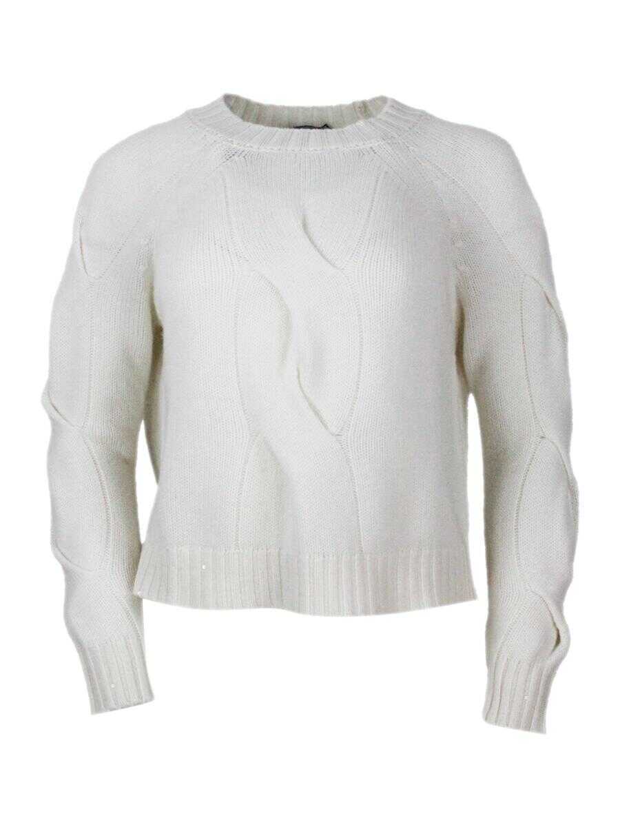 Pulovere Lorena Antoniazzi Lorena Antoniazzi Sweaters WHITE Femei (BM 18675348) 1