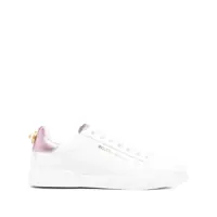 Sneakers 'Portofino' White Sneaker With Logo And Metallic Inserts In Leather Woman Femei