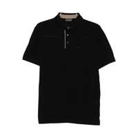 Tricouri Polo Emporio Armani Logo Cotton Polo Shirt Barbati
