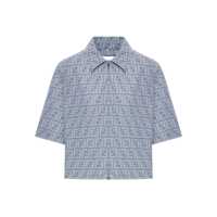 Geci Fendi Jacket Ff Chambray Clothing Femei