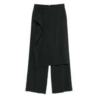 Pantaloni casual AMI Paris Wool Trousers Femei