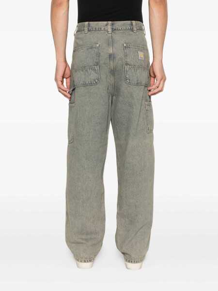 Pantaloni casual Carhartt Carhartt Wip Og Single Knee Pant Clothing 3FUGD BLUE / LEATHER Femei (BM 18677094) 4