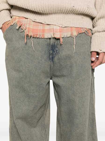 Pantaloni casual Carhartt Carhartt Wip Og Single Knee Pant Clothing 3FUGD BLUE / LEATHER Femei (BM 18677094) 5