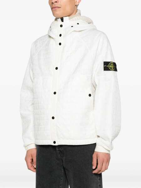 Paltoane Stone Island Stone Island Jacket WHITE Barbati (BM 18677217) 3