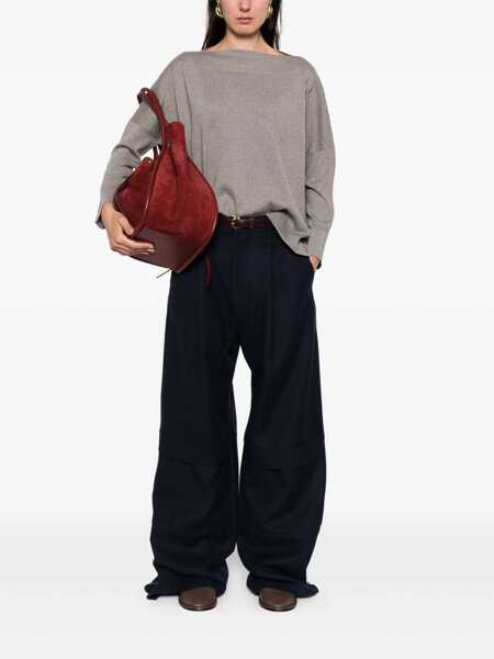 Pulovere DANIELA GREGIS Daniela Gregis Wool Boat-Neck Sweater Beige Femei (BM 18677457) 2