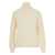Liu Jo Liu Jo Off-White Turtleneck Sweater With Rhinestones WHITE