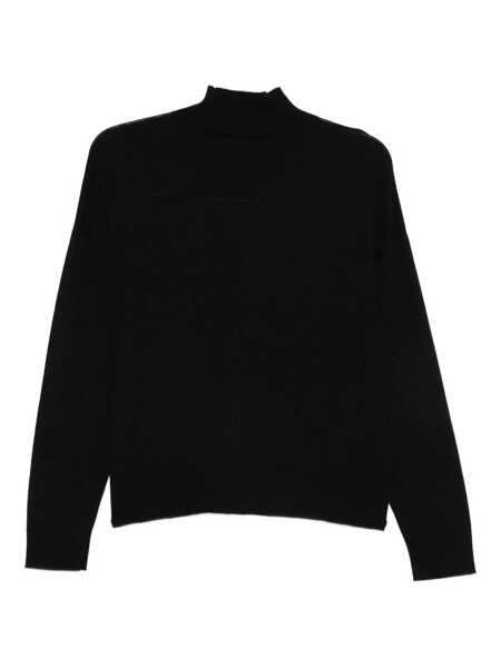 Pulovere Liu Jo Liu Jo Turtleneck Sweater With Logo Black Femei (BM 18677496) 2