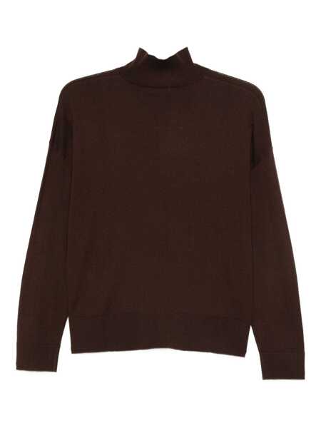 Pulovere Liu Jo Liu Jo Brown Turtleneck Sweater With Logo BROWN Femei (BM 18677499) 2