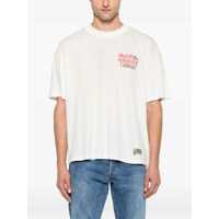 Tricouri REPRESENT pentru Barbati - Tricouri REPRESENT White Crewneck T-Shirt With Logo On Front And Rear In Cotton Blend Man WHITE Barbati (BM 18677529) - B-mall.ro