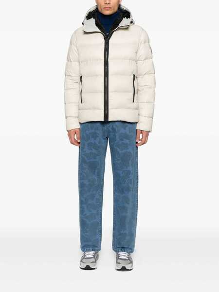 Geci Fay Fay Beige Padded Jacket With Corduroy Collar Beige Barbati (BM 18677616) 2