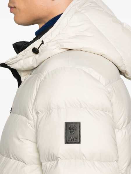 Geci Fay Fay Beige Padded Jacket With Corduroy Collar Beige Barbati (BM 18677616) 5